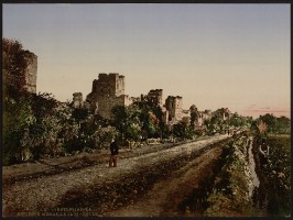 Konstantinopel - Stadtmauer